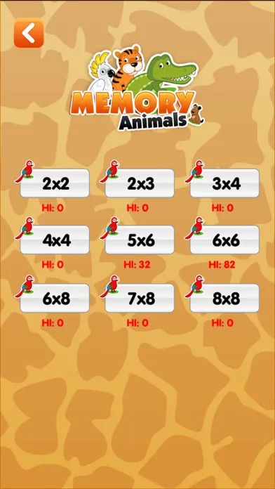 Screenshot di Memory Animals Zoo