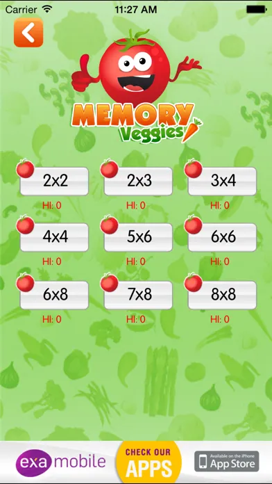 Best Memory Games - Vege سکرین شاٹس