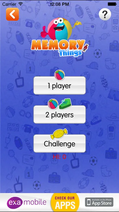 Memory Games Things & Toys 스크린샷