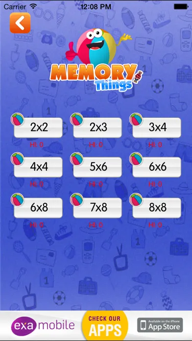Memory Games Things & Toys 스크린샷