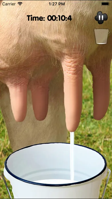 Ảnh chụp màn hình của Milk the Mad Cows