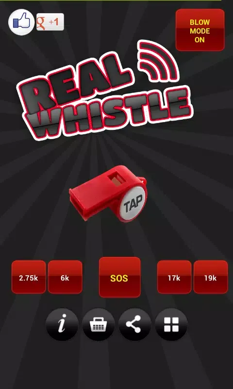 Screenshot di Whistle