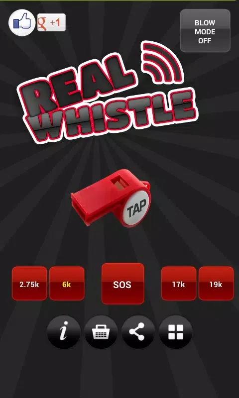 Screenshot di Whistle