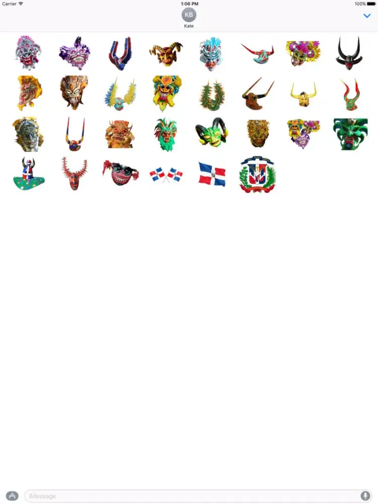 Dominican Carnival Masks iPad 應用截圖
