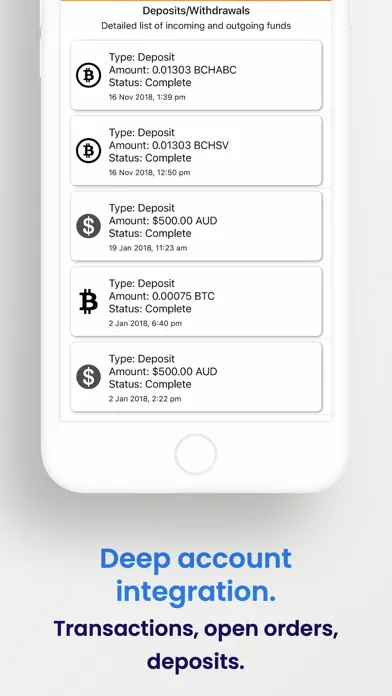 BTC Market Ticker स्क्रीनशॉट