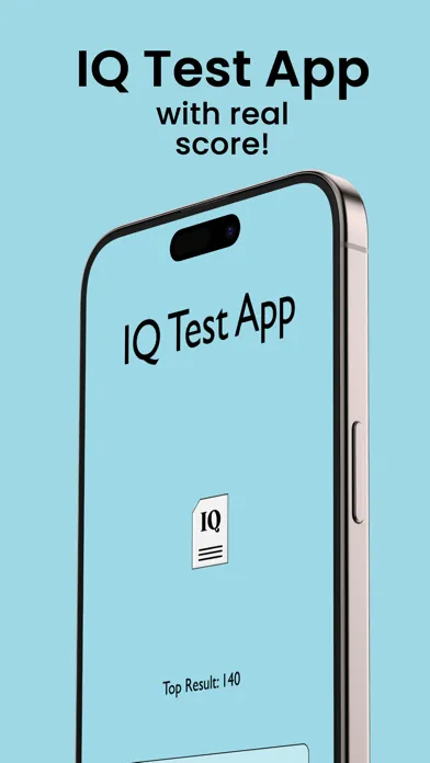 IQ Test - Full Test Screenshots