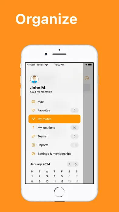 Capturas de pantalla de Route creator