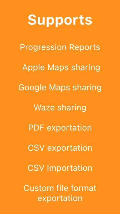 Capturas de pantalla de Route creator