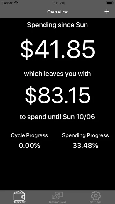 Screenshot di Simple Expense Tracker