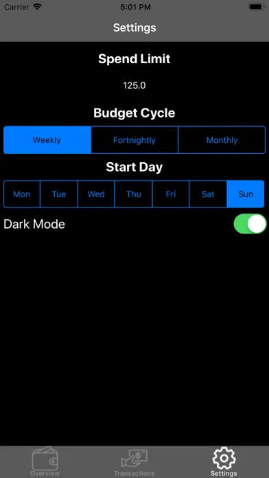 Screenshot di Simple Expense Tracker