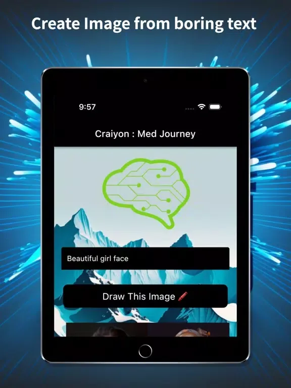 Tangkapan skrin AI Art Generator Firefly iPad 