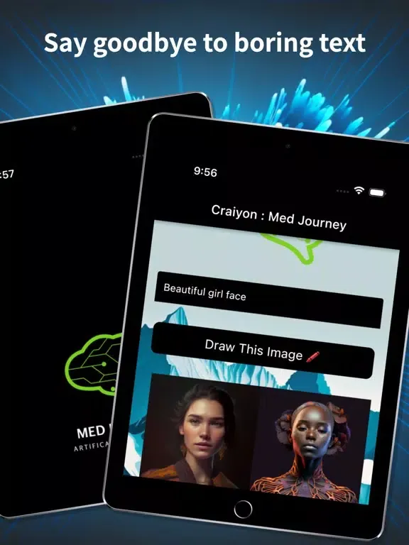 Tangkapan skrin AI Art Generator Firefly iPad 