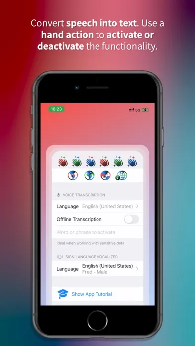 VocalSign স্ক্রিনশট