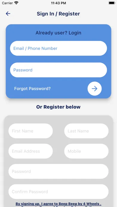 Screenshot di Beep Beep Kuwait