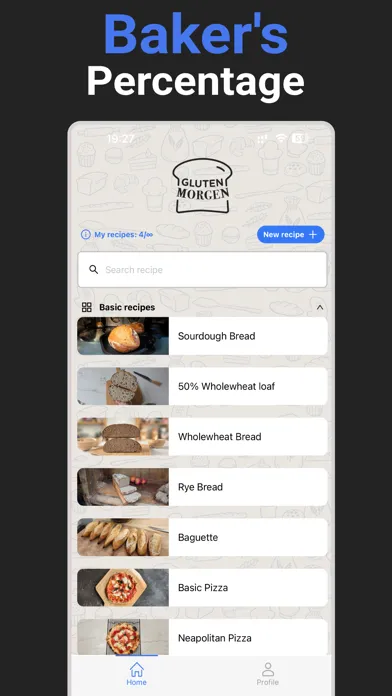 Gluten Morgen سکرین شاٹس