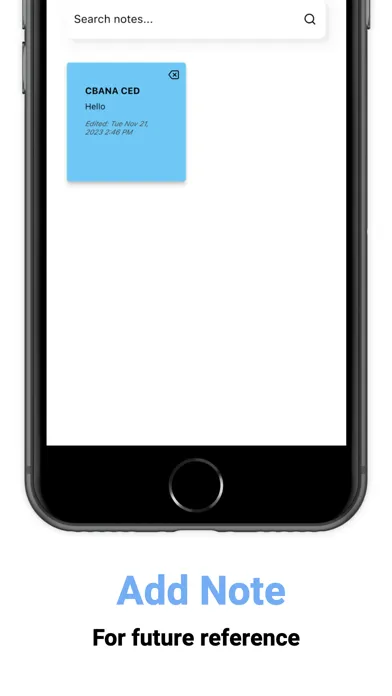 CBANA Curriculum Screenshots