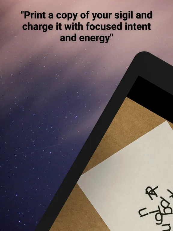 Zrzuty ekranu Chaos Magick Sigil iPad 