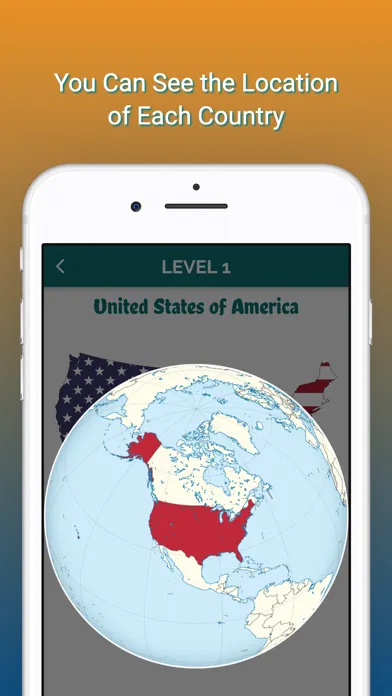 Capturas de pantalla de OT Country Quiz Pro