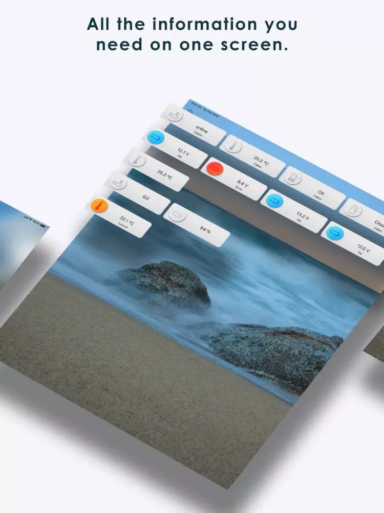 Zrzuty ekranu Moxie IoT iPad 