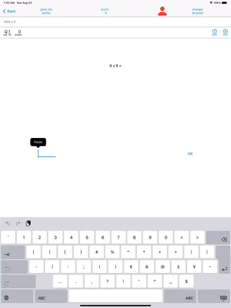 Captures d'écran de CE2 EXO Calcul iPad 