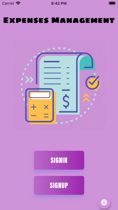 Tangkapan skrin Expenses Management
