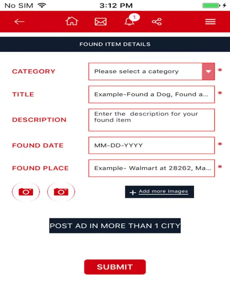 Capturas de pantalla de Find It - Lost and Found iPad 