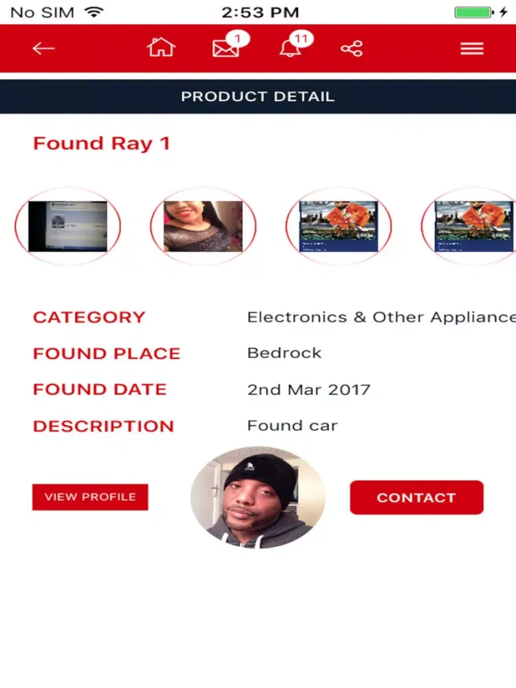 Capturas de pantalla de Find It - Lost and Found iPad 