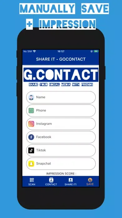 Find True Contact - GContact 스크린샷