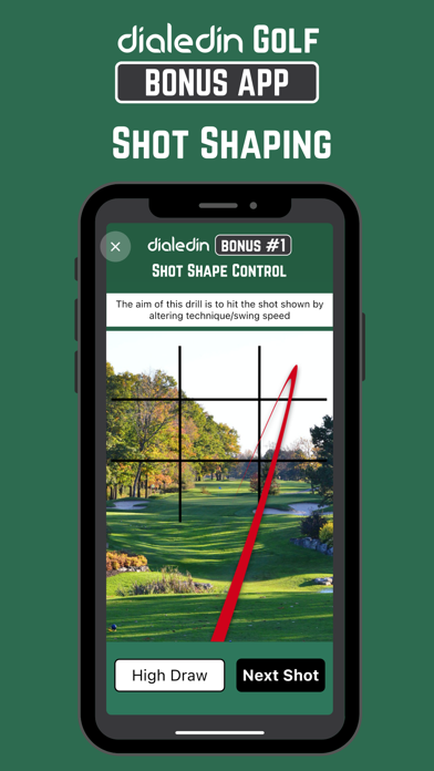 Скриншоты Dialedin: Bonus Golf App