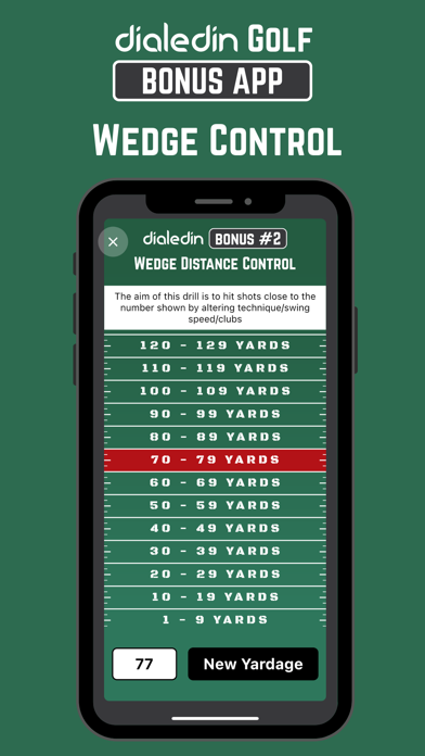 Скриншоты Dialedin: Bonus Golf App