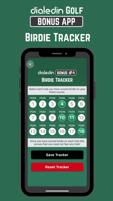 Скриншоты Dialedin: Bonus Golf App