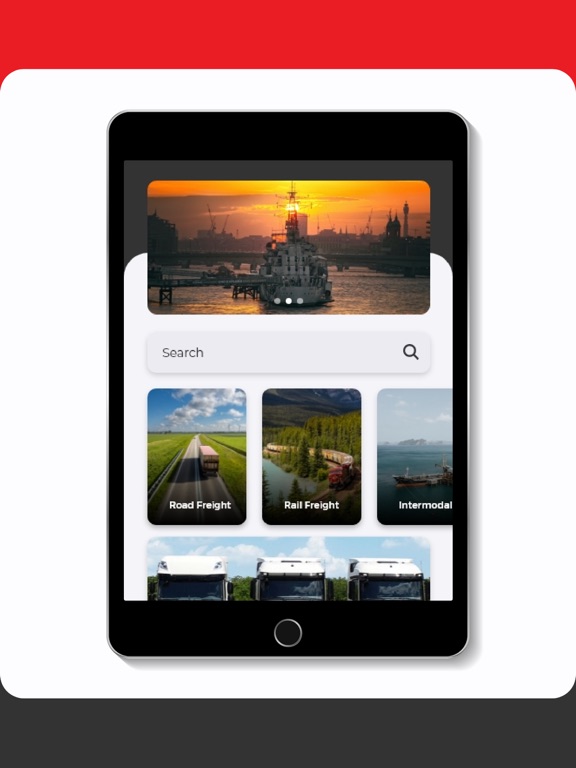 ภาพหน้าจอของ Hanfmann Logistics iPad 