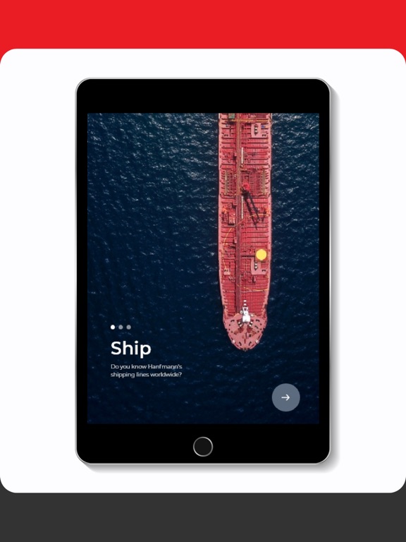 ภาพหน้าจอของ Hanfmann Logistics iPad 