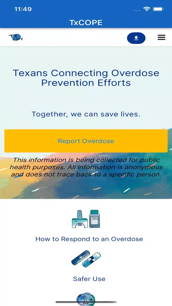 Zrzuty ekranu TxCOPE