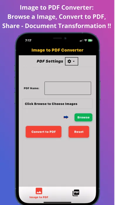 Image to PDF - PDF Converter+ Screenshots