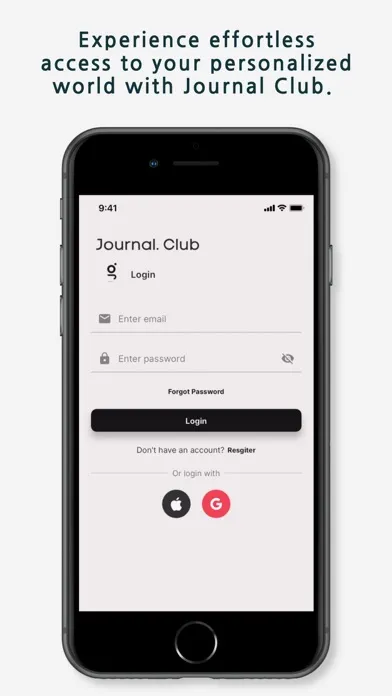 Screenshot di Odyssey AI Journal Sharing
