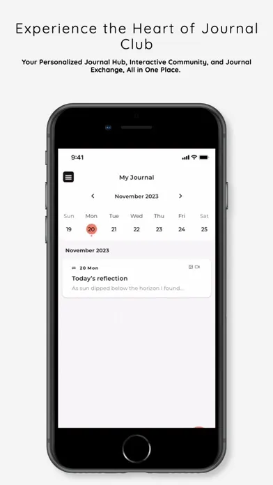 Screenshot di Odyssey AI Journal Sharing