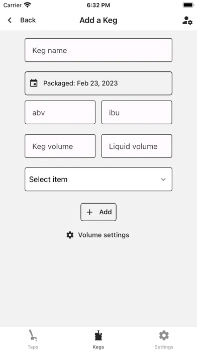 Captures d'écran de Keg Track