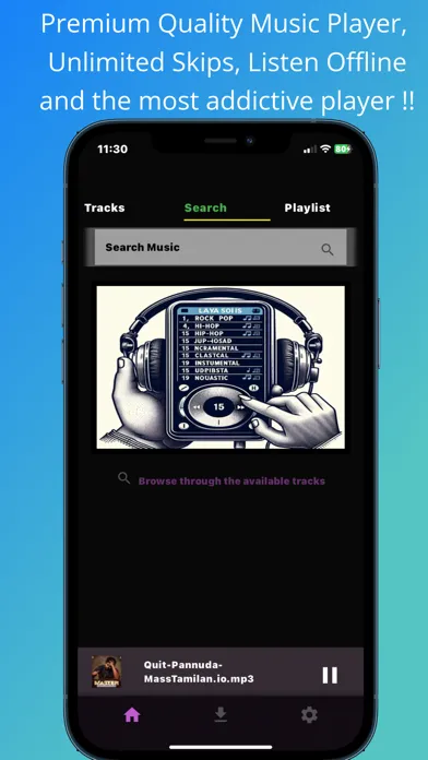 Offline Music Player: papa应用截图