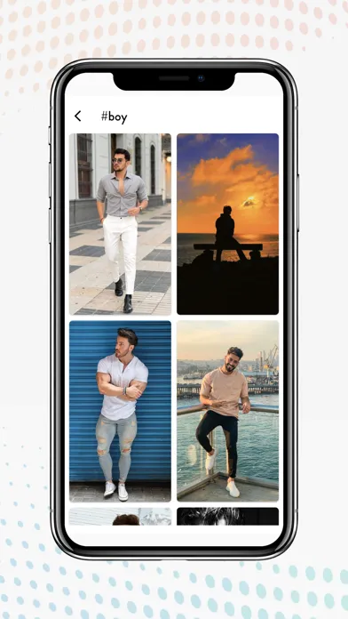 Capturas de tela do Photo Poses