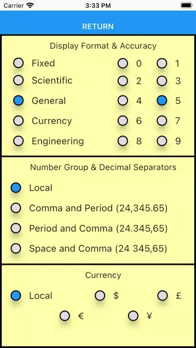 RPN Scientific Ekran Görüntüleri