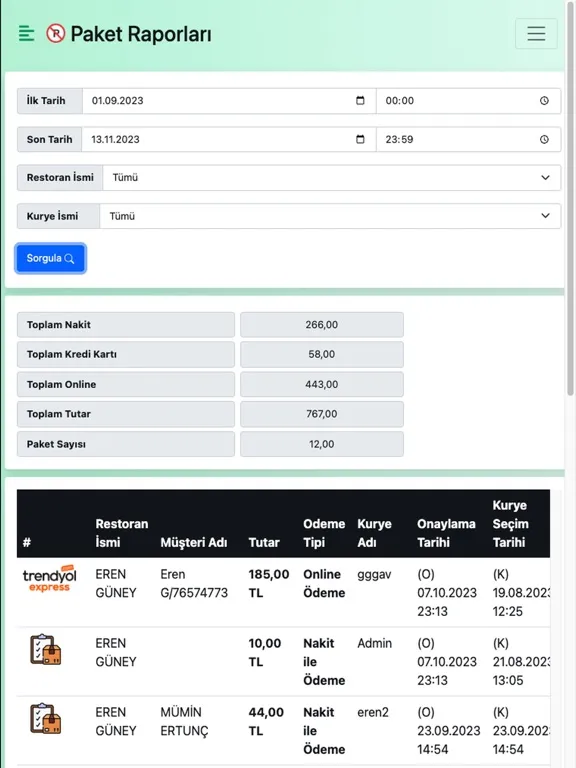 تصاویر Sbs Esnaf Kurye iPad 
