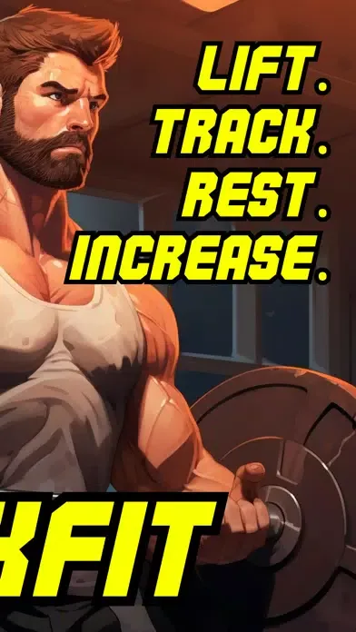 TrackFit: Progressive overload スクリーンショット