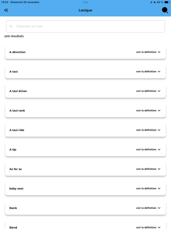 Examen VTC 2024 iPad 应用截图