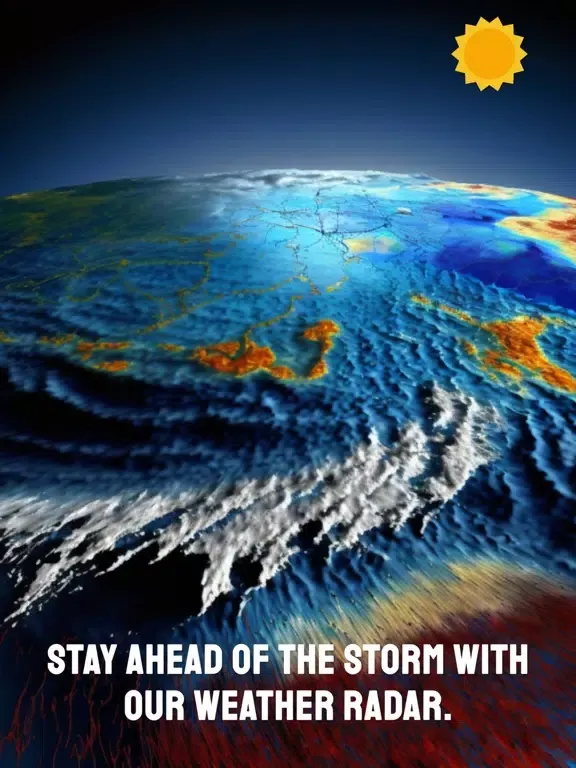 Global Weather Radar - live iPad  Screenshots