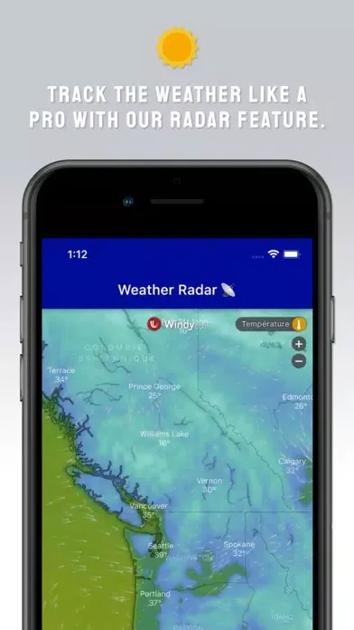 Global Weather Radar - live Screenshots