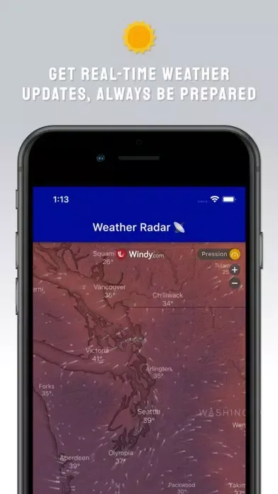 Global Weather Radar - live Screenshots