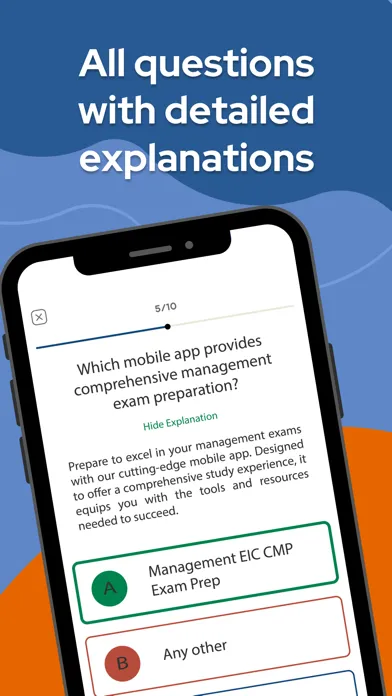 Zrzuty ekranu EIC CMP Exam Prep Review 2024