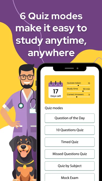 NAVLE Vet Exam Prep Study 2024 Ekran Görüntüleri
