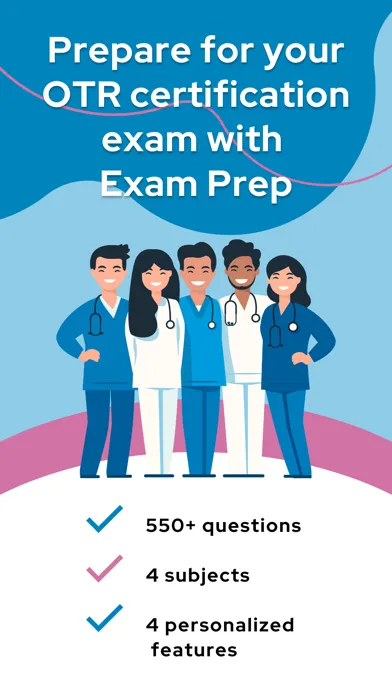 Tangkapan layar NBCOT OTR Exam Prep Study 2024
